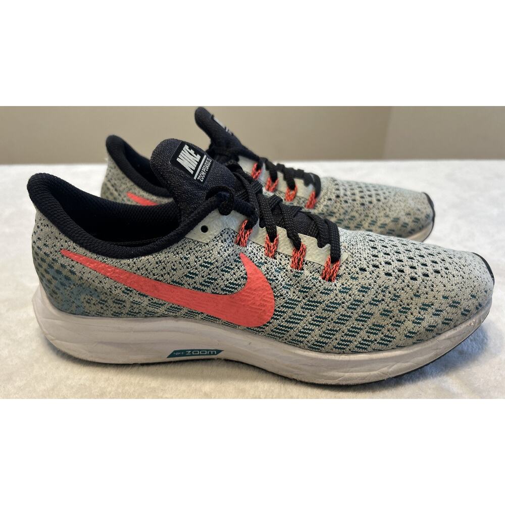 Nike Air Zoom Running Shoes Women’s Size 9 Pegasus 35 Sneakers Blue Pink White
